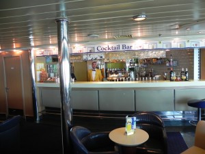 Sardinia ferries - Mega Express 4 il bar