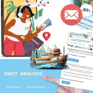 promuovere un'agenzia di viaggi online