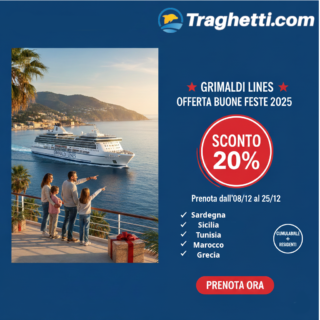 Sconto Grimaldi Lines 20%