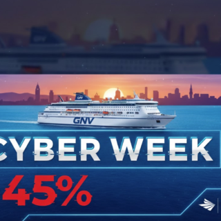 cyber week GNV sconti fino al 45%